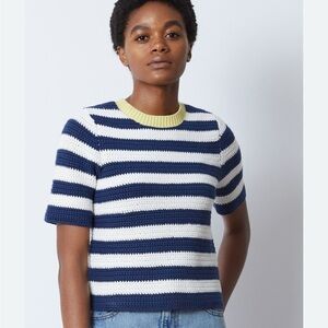 STAUD Multicolor Knit Sweater